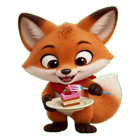 Fox: Eat a slice of cake